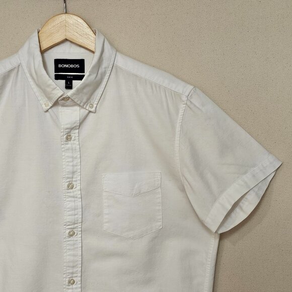 Bonobos Short Sleeve Slim Fit Button Down L - Picture 1 of 6